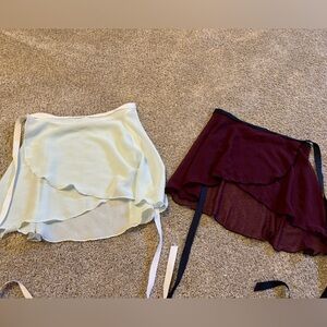 Ballet wrap skirts